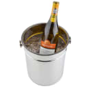 Tablecraft 5188 10" Wine/Champagne Bucket - Stainless Steel, Mirror Finish thumbnail 3