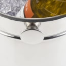 Tablecraft 5188 10" Wine/Champagne Bucket - Stainless Steel, Mirror Finish thumbnail 5
