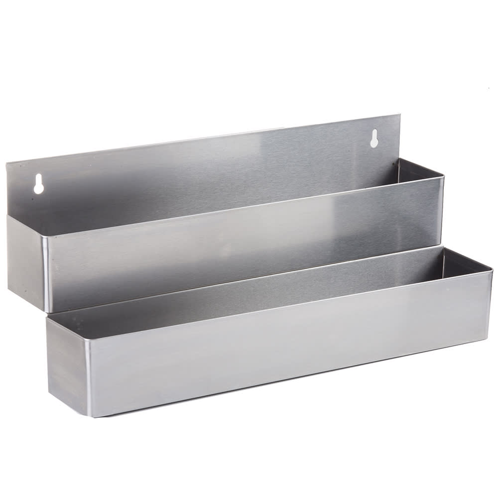 Tablecraft 5222 22" Stainless Steel Double Speed Rail