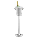 Tablecraft 5398 23 1/4" Wine Bucket Stand - Brass, Nickel Plated thumbnail 10