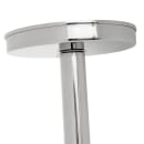 Tablecraft 5398 23 1/4" Wine Bucket Stand - Brass, Nickel Plated thumbnail 3