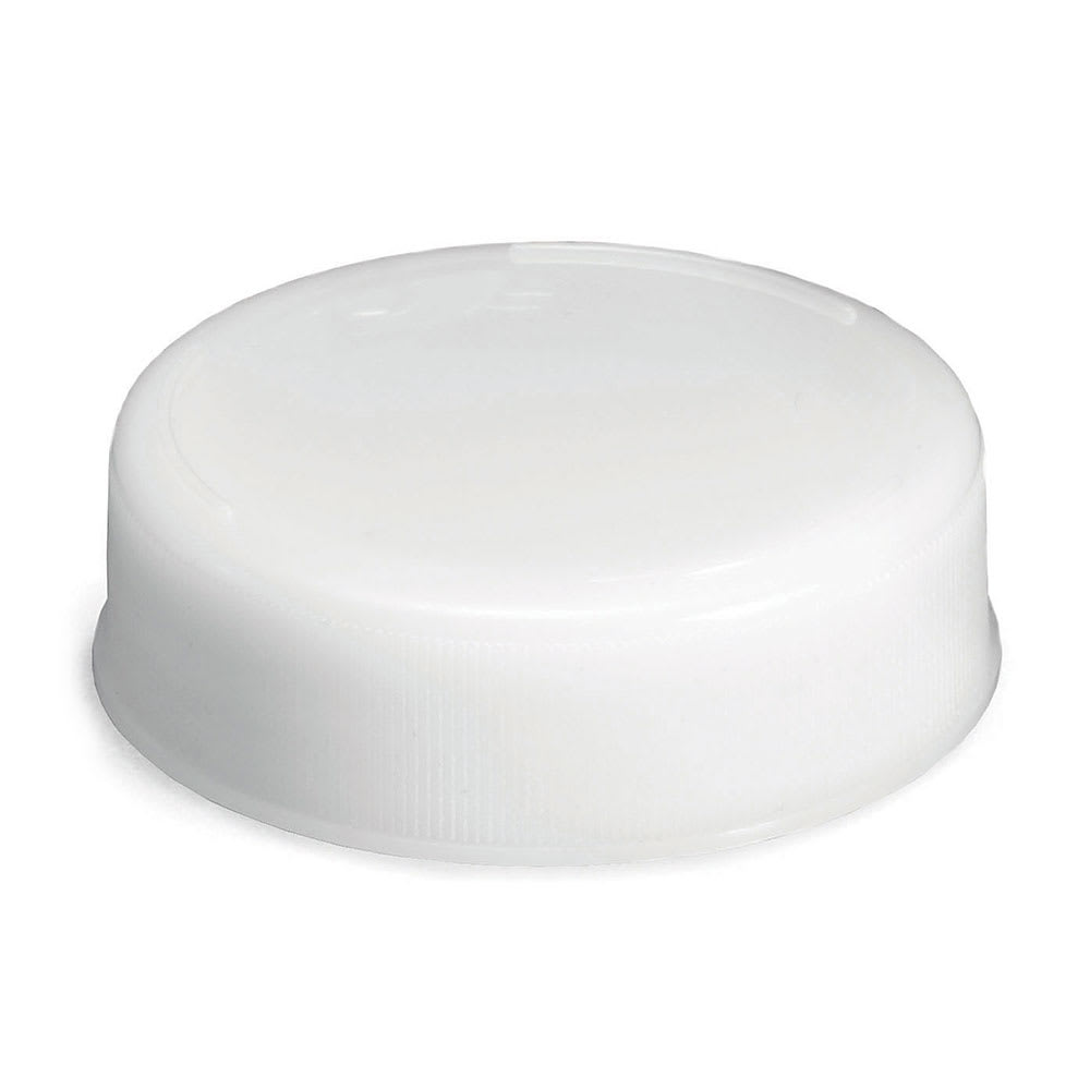 Tablecraft 53FCAP White Squeeze Bottle End Cap