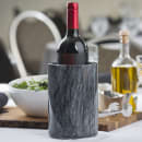 Tablecraft 5488 7" Wine Cooler - Marble, Black thumbnail 3