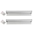 Tablecraft 5512 12 1/4" Order Rack - Aluminum, Silver thumbnail 6