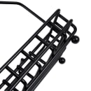 Tablecraft 593RBK 2 Compartment Rectangular Condiment Caddy - Metal, Black thumbnail 5