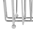 Tablecraft 597C 4 Compartment Rectangular Condiment Caddy - Chrome Plated Wire thumbnail 6