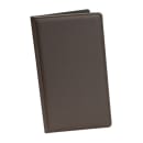 Tablecraft 59BR Check Presentation Holder, Brown w/ Gold Imprinted Thank you thumbnail 2