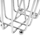 Tablecraft 600ST 6 oz Cruet Set w/ Chrome Rack & Stainless Steel Tops - Glass, Clear thumbnail 5