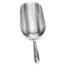 Tablecraft 612 12 oz Round Ice Scoop - Aluminum thumbnail 2