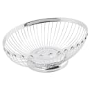 Tablecraft 6174 Oval Regent Basket, 9 1/2 x 7 1/4", 18 8 Stainless Steel thumbnail 3