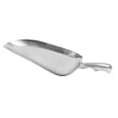Tablecraft 624 24 oz Round Ice Scoop - Aluminum thumbnail 3