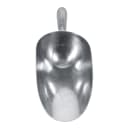 Tablecraft 624 24 oz Round Ice Scoop - Aluminum thumbnail 5