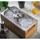 Tablecraft 624 24 oz Round Ice Scoop - Aluminum thumbnail 7