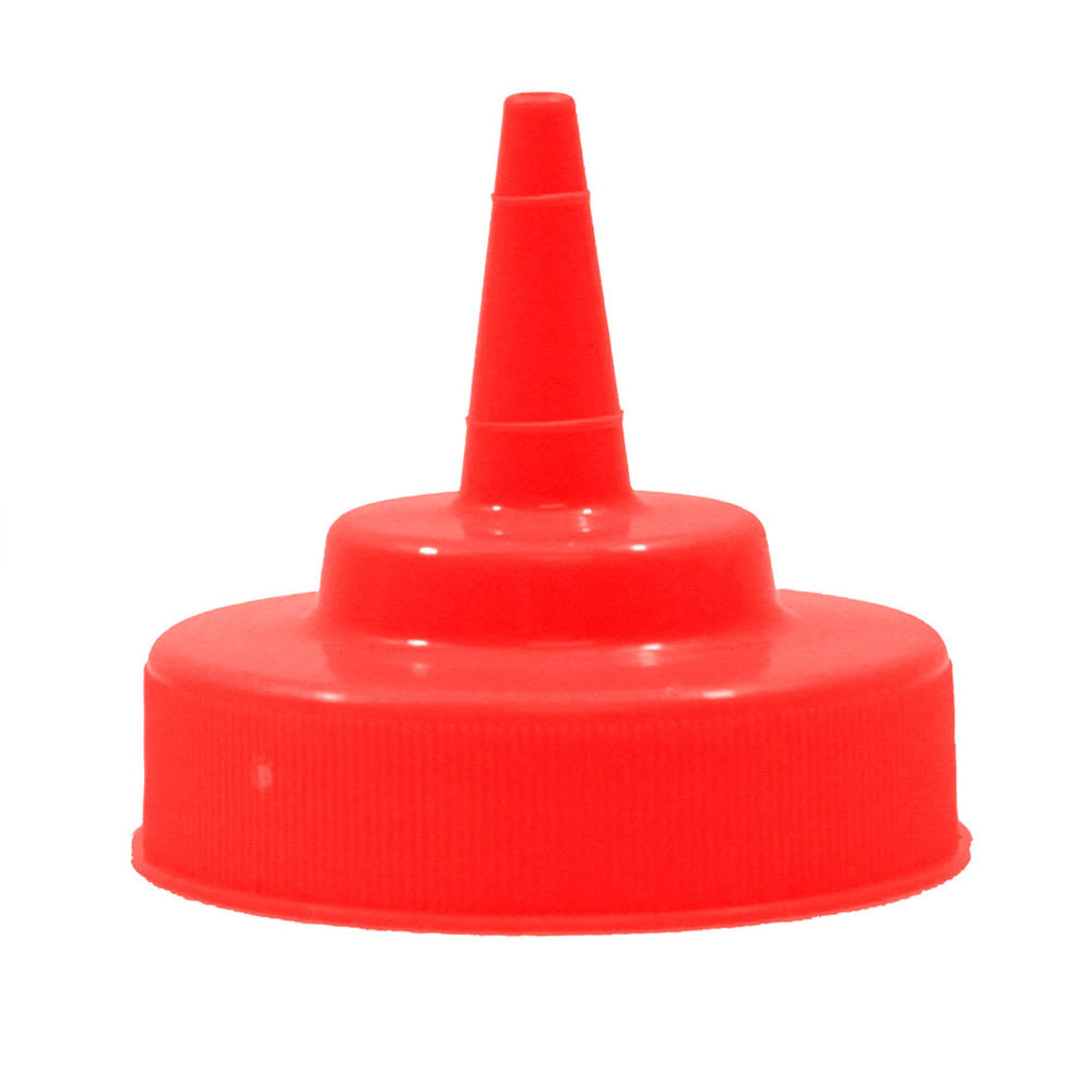 Tablecraft 63TK Red Cone Tip Top, Fits All 63 mm Wide Mouth Squeeze Dispensers