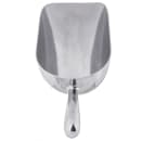 Tablecraft 658 58 oz Round Ice Scoop - Aluminum thumbnail 2