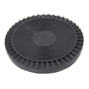 Tablecraft 6BK 6 1/2" Round Drip Tray - Rubber, Black thumbnail 5