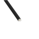 Tablecraft 700132 7 3/4" Unwrapped Straws - Paper, Black thumbnail 4
