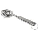Tablecraft 722 4 Piece Stainless Steel Measuring Spoon Set, Heavyweight thumbnail 2