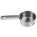 Tablecraft 724A 1/4 Cup Stainless Steel Measuring Cup, Standard Weight thumbnail 2