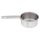 Tablecraft 724B 1/3 Cup Stainless Steel Measuring Cup, Standard Weight thumbnail 2
