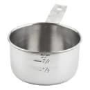Tablecraft 724D 1 Cup Stainless Steel Measuring Cup, Standard Weight thumbnail 4