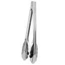 Tablecraft 74 9 1/2"L Stainless Utility Tongs thumbnail 3