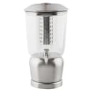 Tablecraft 75 2 1/2 gal Beverage Dispenser w/ Infuser & Ice Tube - Stainless Base thumbnail 2