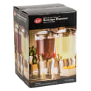 Tablecraft 75 2 1/2 gal Beverage Dispenser w/ Infuser & Ice Tube - Stainless Base thumbnail 4