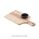 Tablecraft 79A Natural Finish Wood Bread Board, 13 1/2 x 7 1/2", 2 3/4" Insert thumbnail 5