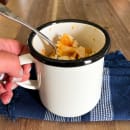 Tablecraft 80010 16 oz Enamelware Mug - Porcelain, Creamy White thumbnail 6
