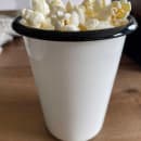 Tablecraft 80011 16 9/10 oz Enamelware Side Cup - Porcelain, Creamy White thumbnail 7