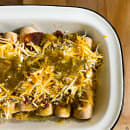 Tablecraft 80015 Rectangular Serving Pan - 11" x 8 1/8", Porcelain, Creamy White thumbnail 4