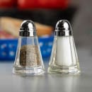 Tablecraft 80S&P-2 1/2 oz Salt/Pepper Shaker - Glass, 3"H thumbnail 2