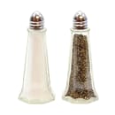 Tablecraft 83S&P 1 oz Salt/Pepper Shaker - Glass, 4 3/8"H thumbnail 2