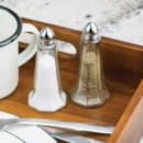 Tablecraft 83S&P 1 oz Salt/Pepper Shaker - Glass, 4 3/8"H thumbnail 3