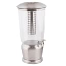 Tablecraft 85 5 gal Beverage Dispenser w/ Infuser & Ice Tube - Stainless Base thumbnail 2