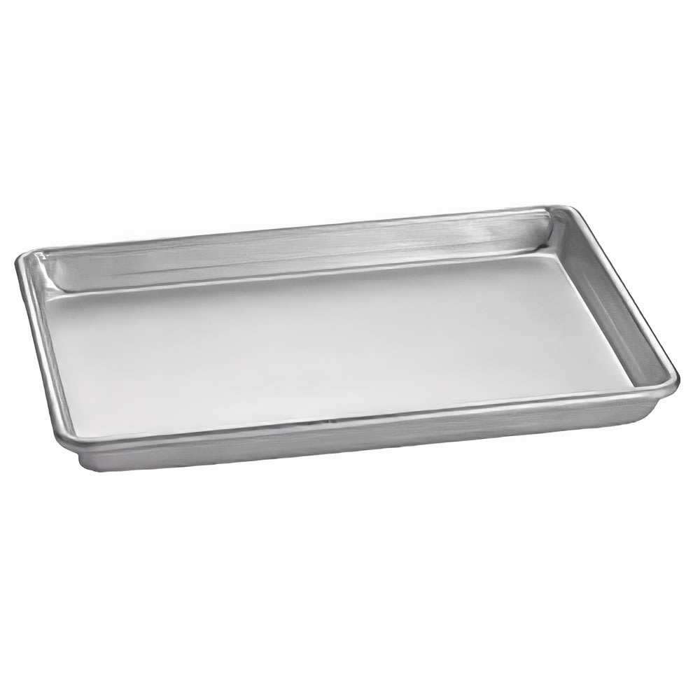 Tablecraft 913AS 1/4 Quarter Size Bun / Sheet Pan - 13" x 9.5", 23 Gauge Aluminized Steel