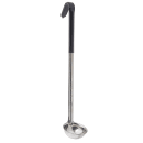 Tablecraft 9701 1 oz Ladle - Stainless Steel, Black Vinyl Handle thumbnail 5