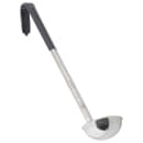 Tablecraft 9701 1 oz Ladle - Stainless Steel, Black Vinyl Handle thumbnail 7