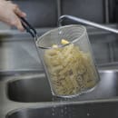 Tablecraft 984 4 1/2" Round Pasta Basket - Stainless Steel thumbnail 7