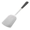 Tablecraft AM3313BK 12 1/2"L Solid Stainless Turner w/ Black Vinyl Handle thumbnail 5