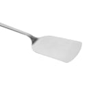 Tablecraft AM3313BK 12 1/2"L Solid Stainless Turner w/ Black Vinyl Handle thumbnail 6