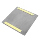 Tablecraft B14 Stainless Steel Sign, 5 x 5", No Smoking thumbnail 3