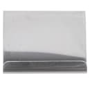 Tablecraft B17 Stainless Steel Card Holder w/ Lip, 2 1/2 x 2 x 2" thumbnail 3
