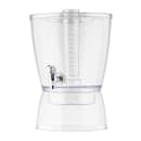 Tablecraft BAD1500 1 1/2 gal Beverage Dispenser w/ Infuser - Plastic, Clear thumbnail 2