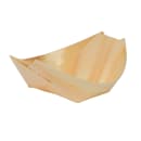 Tablecraft BAMDB3 Disposable Serving Bowl - 3 1/2" x 2", Eco Friendly, Pinewood thumbnail 2