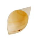 Tablecraft BAMDCN5 Disposable Mini Serving Cone - 1 3/4" x 5", Pinewood thumbnail 4