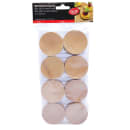 Tablecraft BAMDRBAM2 2 1/2" Round Disposable Plate - Bamboo thumbnail 2