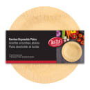 Tablecraft BAMDRP7 7" Round Bamboo Disposable Plate, Natural thumbnail 3