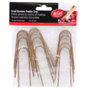 Tablecraft BAMDT35 3 1/2"L Bamboo Serving Tongs thumbnail 2